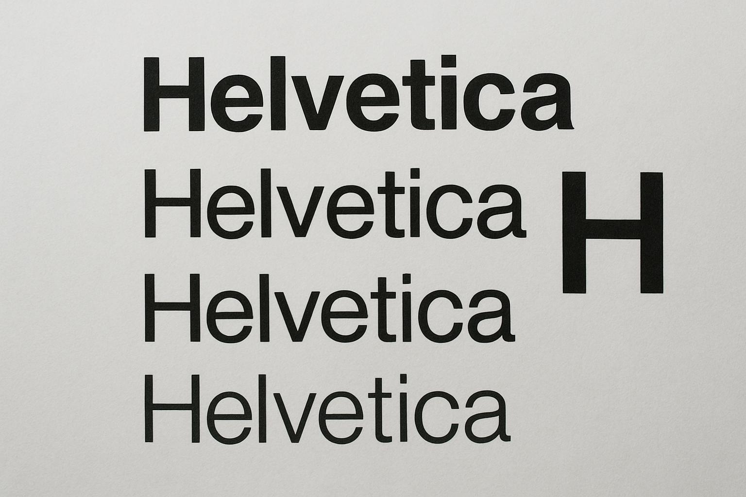 История одного шрифта: как Helvetica покорил мир дизайна. Эволюция и современные версии